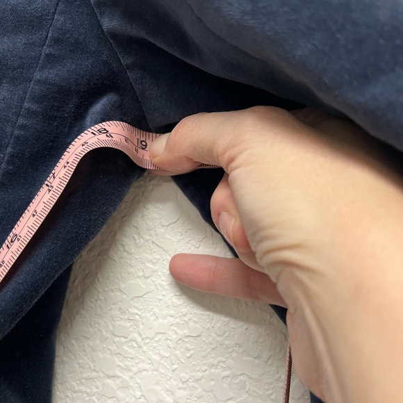 *New York & Co. Women’s Vintage Velvety Blazer Jacket Blue Size 10 - Picture 10 of 10